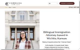 Carbajal Law, LLC website