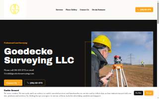 Goedecke Surveying, LLC website