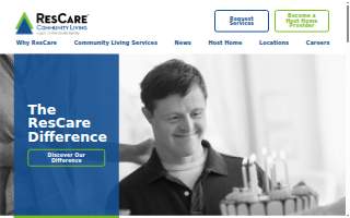 ResCare Community Living of Liberal website
