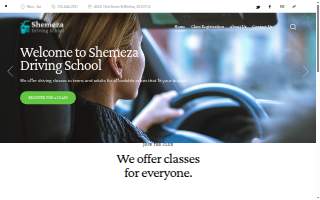 Shemeza Driving School of Winfield website