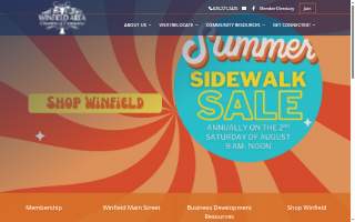 Winfield Area Chamber of Commerce website