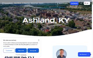 Cornerstone Caregiving of Ashland website