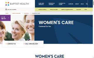 Baptist Health Medical Group OB/GYN of Bardstown website