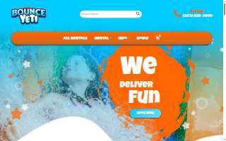 Bounce Yeti website
