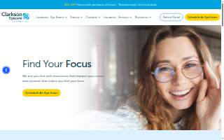 Clarkson Eyecare of Bardstown website