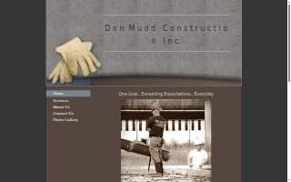 Don Mudd Construction Inc. website