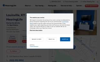 HearingLife of Louisville Bardstown KY website