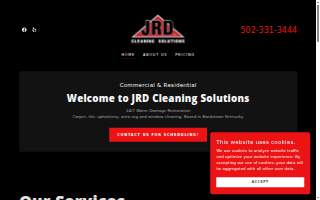 JRD Cleaning Solutions website