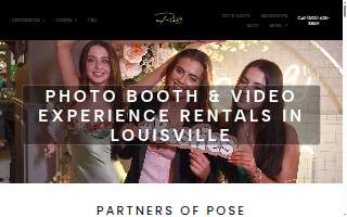 Pose 502: The Photobooth Experience of Bardstown website