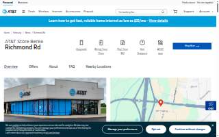 AT&T Store of Berea website