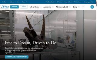 Berea College Student Craft website