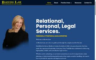 Blevins Law website