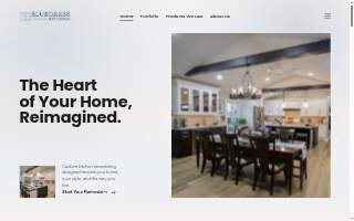 Bluegrass Kitchens website