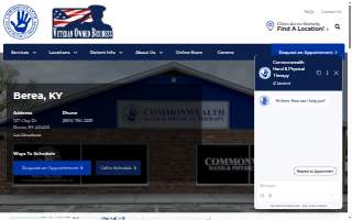 Commonwealth Hand & Physical Therapy of Berea website