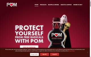 Pom Home Care website