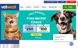 All Creatures Animal Hospital website