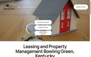 Bowling Green Property Management website