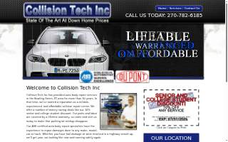 Collision Tech. INC. website