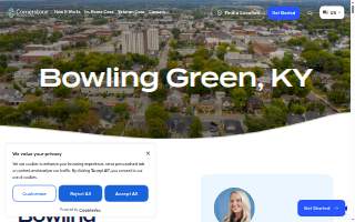 Cornerstone Caregiving of Bowling Green website