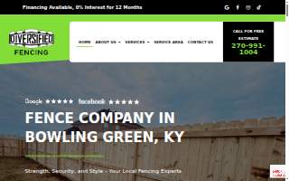 Diversified Fencing Plus, LLC website