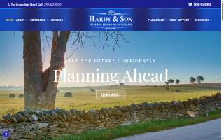 Hardy and Son website