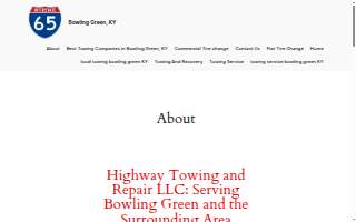 Highway Towing and Repair LLC website