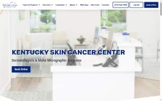 Kentucky Skin Cancer Center of Bowling Green website