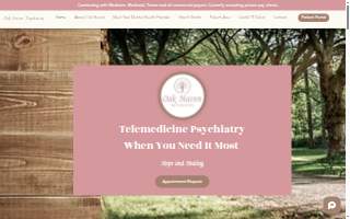 Oak Haven Psychiatry website