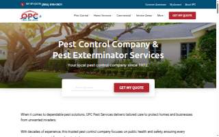 OPC Pest Services - Pest Control & Exterminator, Bowling Green website