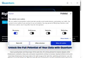 Quantum Marketing Design website