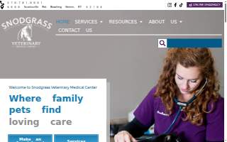 Snodgrass Veterinary Medical Center website