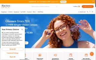 Stanton Optical of Bowling Green website