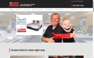 Trent Bedding Co website