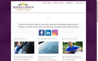 Triple Crown Auto Glass of Bowling Green website