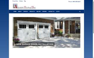 Affordable Overhead Door website