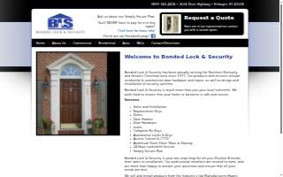 Bonded Lock Service website