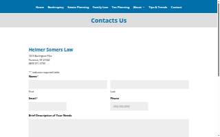 Helmer & Somers Law website
