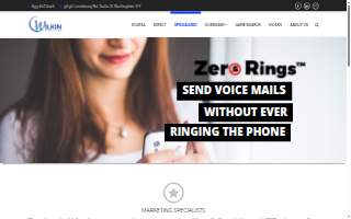 Wilkin Marketing website