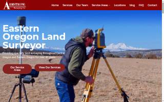 Armstrong Surveying website