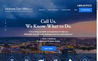Dickman Law Office, PSC website