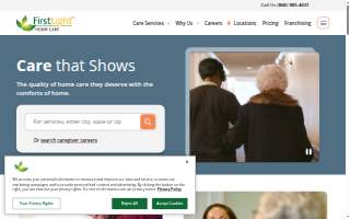 FirstLight Home Care of Northern Kentucky website