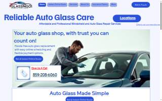 Glass N Go Auto Glass Covington website