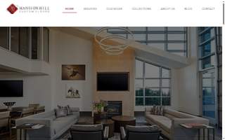 Mansion Hill Custom Floors of Covington website
