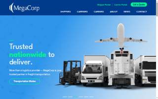 MegaCorp Logistics, LLC website