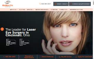 MidWest Eye Center of Covington website