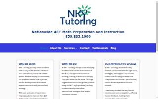 NKY Tutoring of Covington website