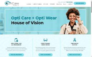 Opticare Vision Center website