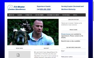Tri-State Canine Obedience of Covington website