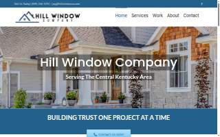 Hill Window Company website