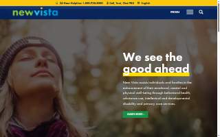 New Vista website
